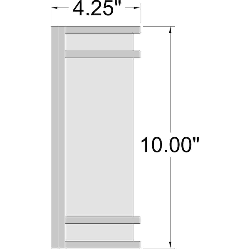 Lola Wall Sconce - Brushed Steel