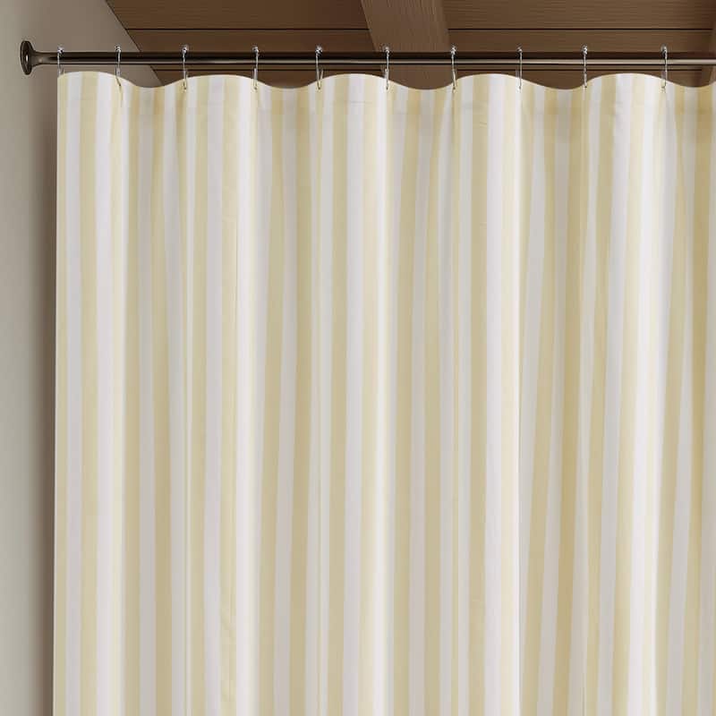 Brooklyn Loom Levi Stripe Shower Curtain