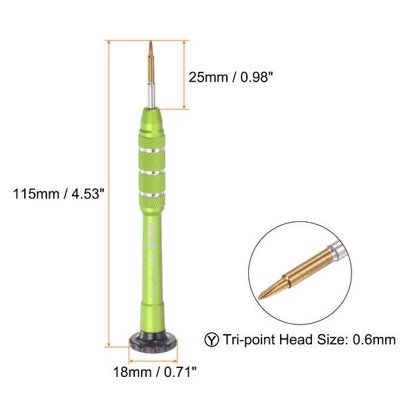 Precision Screwdriver 0.6mm Ytype Head Swivel Screw Driver