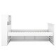 preview thumbnail 9 of 12, Twin Size Platform Bed Frame with Storage Bookcases and Shelves,4 Drawers