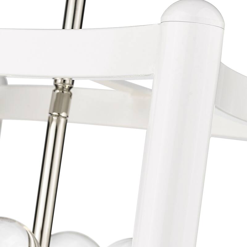 Coyle 6-light White Pendant