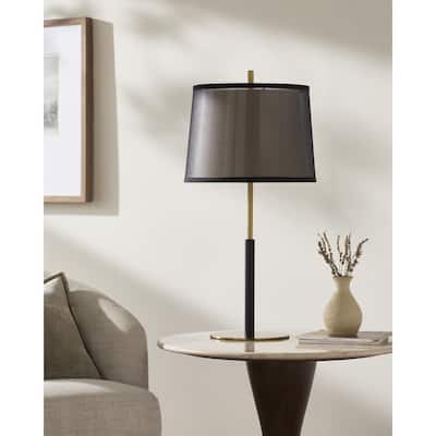 Livabliss Tanza Traditional Accent Table Lamp - 26"H x 13"W x 13"D