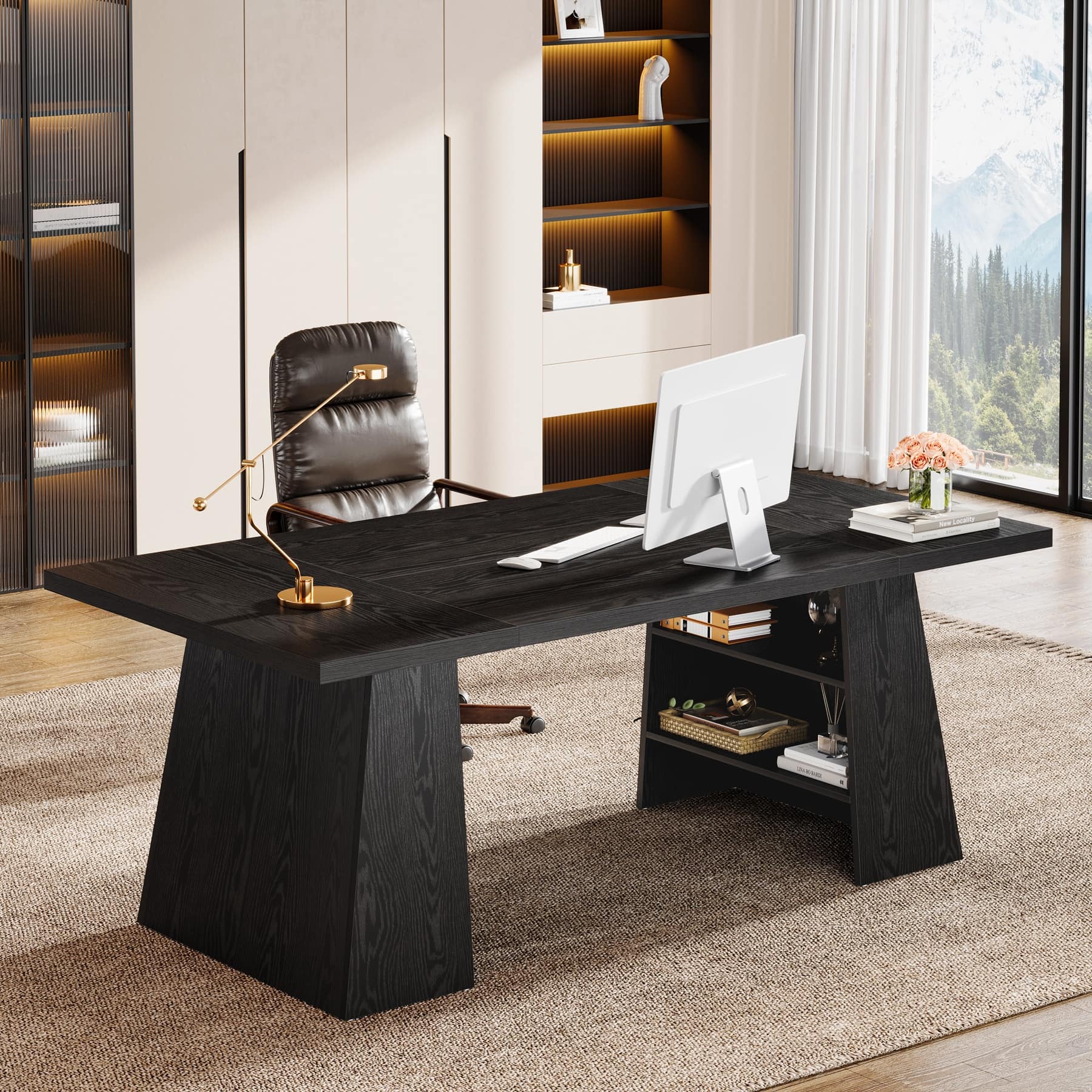 Option Black with Shelf