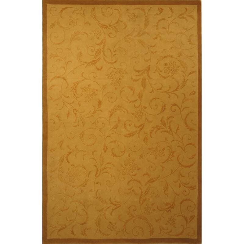 SAFAVIEH Handmade French Tapis Csenge Shabby Chic Oriental Scrolls - 10' x 14' - Assorted