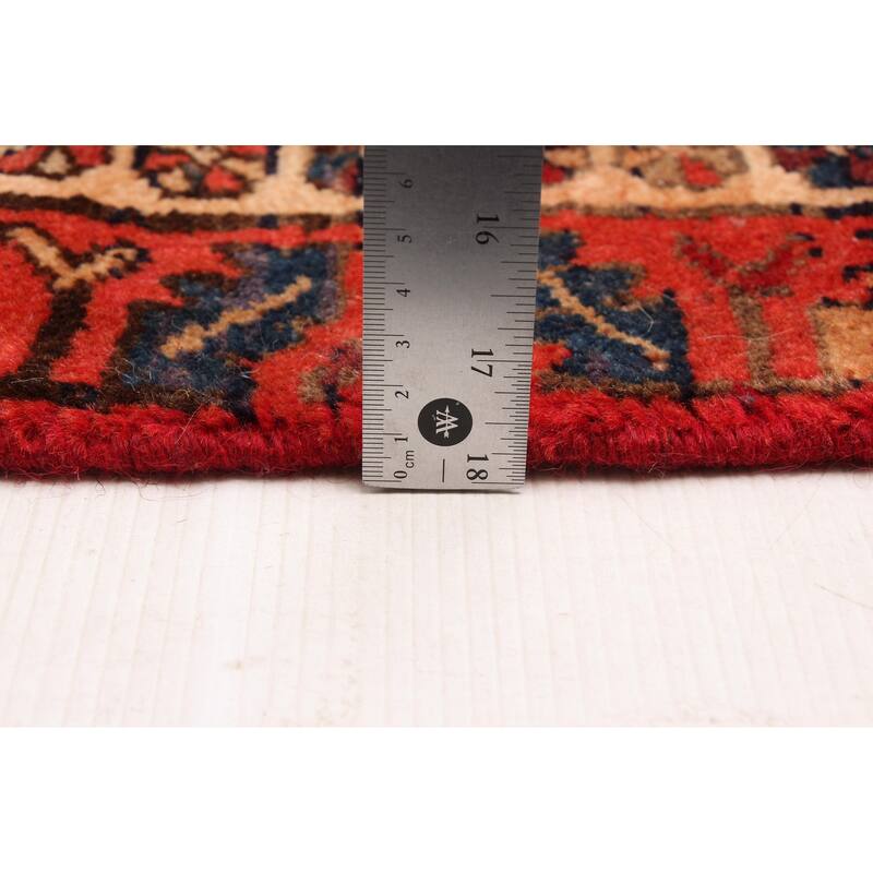 ECARPETGALLERY Hand-knotted Konya Anatolian Red Wool Rug - 4'6 x 9'3