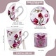 preview thumbnail 3 of 6, Tulip Bone China Tea/Coffee Mug in Gift Box
