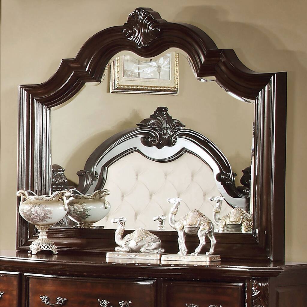 Fudgee Dresser Mirror - Brown Cherry