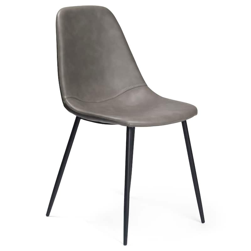 Maxine Velvet Side Chairs (Set of 2) - Smoke Performance
