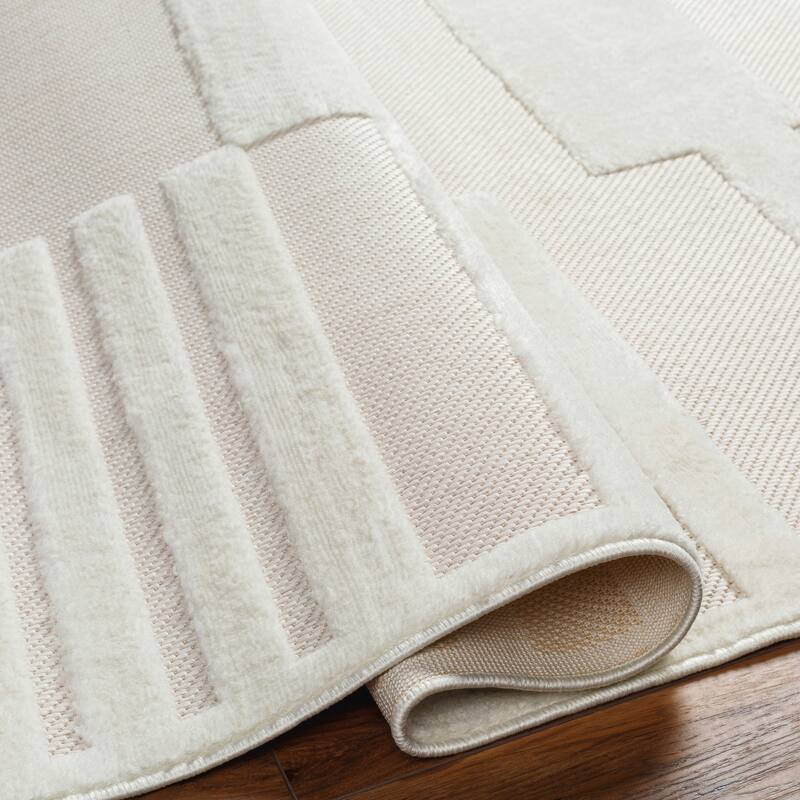 Livabliss San Diego Indoor/ Outdoor Striped Area Rug