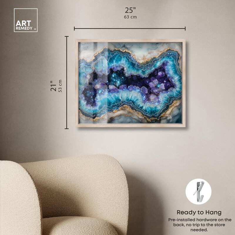 Stellar Shard Core Shadowbox by Art Remedy