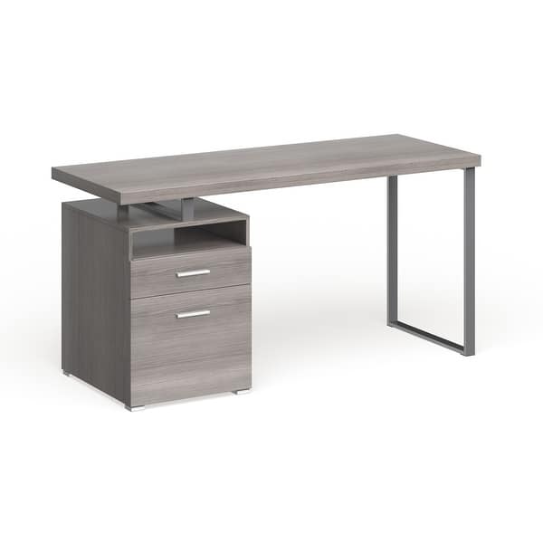 slide 1 of 5, Strick & Bolton Joffe Metal Computer Desk