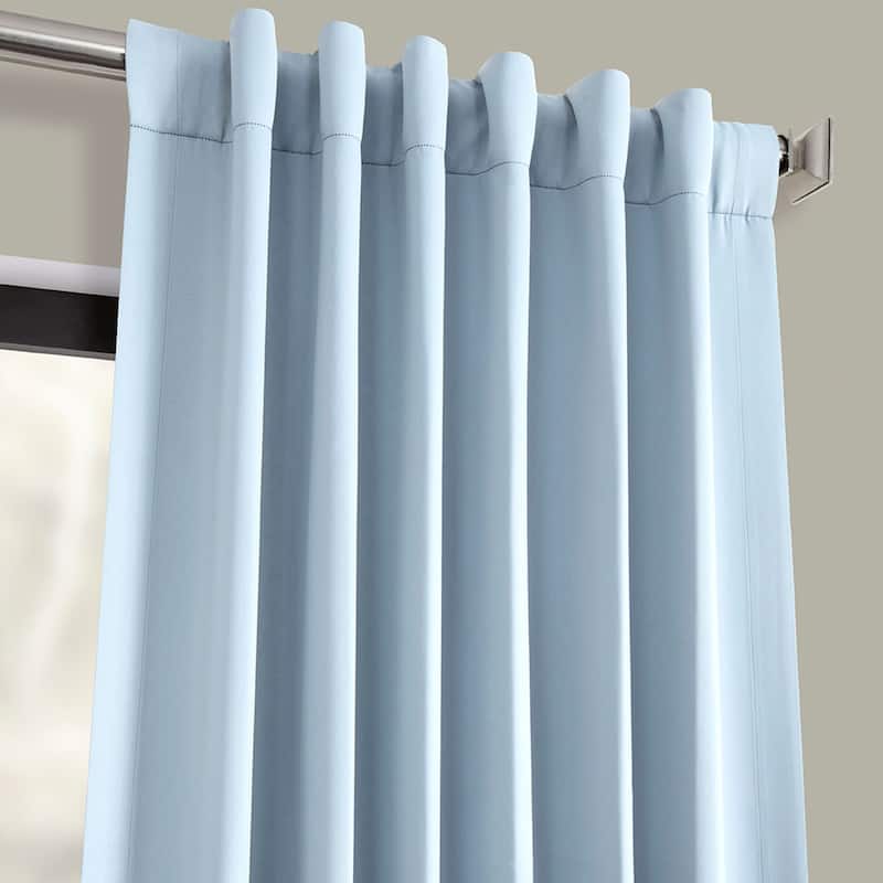 Exclusive Fabrics Room Darkening 84-inch Curtain Panel Pair (2 Panels)