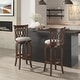 preview thumbnail 5 of 19, Rovinj Scroll Back Swivel Bar Stool