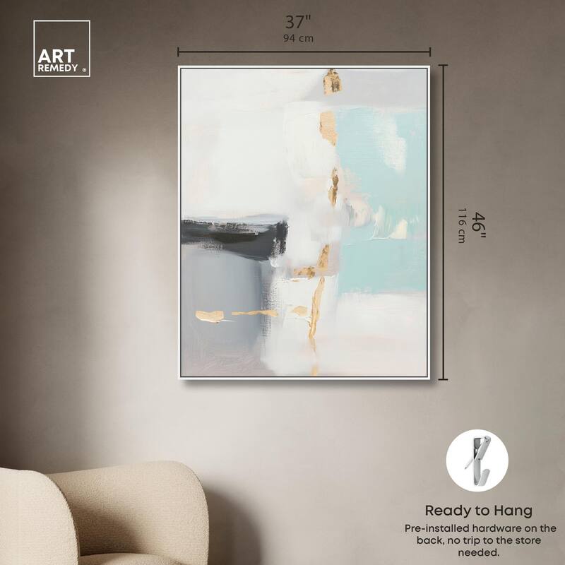 Misty Luxe II Canvas by Art Remedy