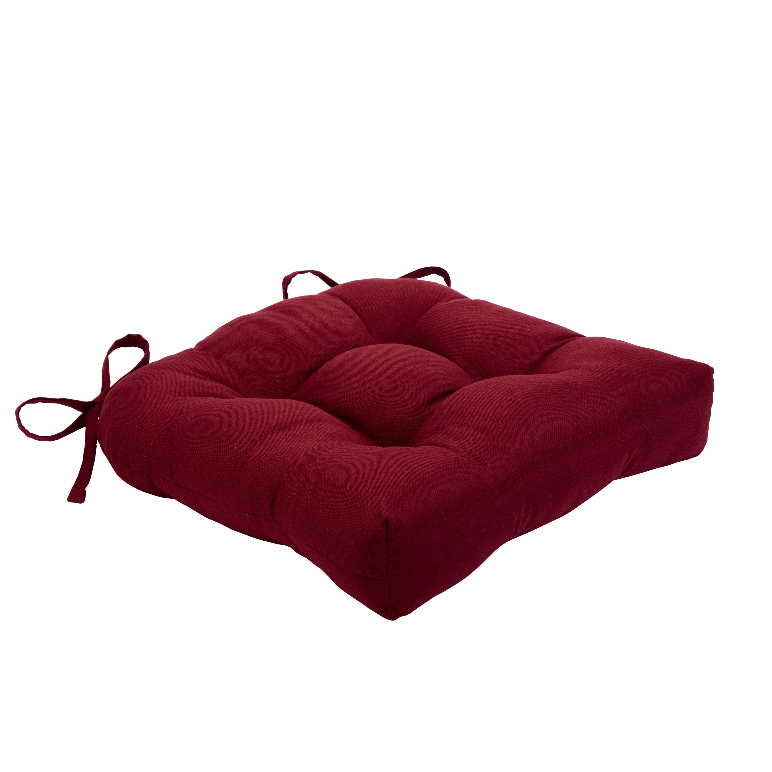 Chase Tufted Chair Seat Cushions Set of Two