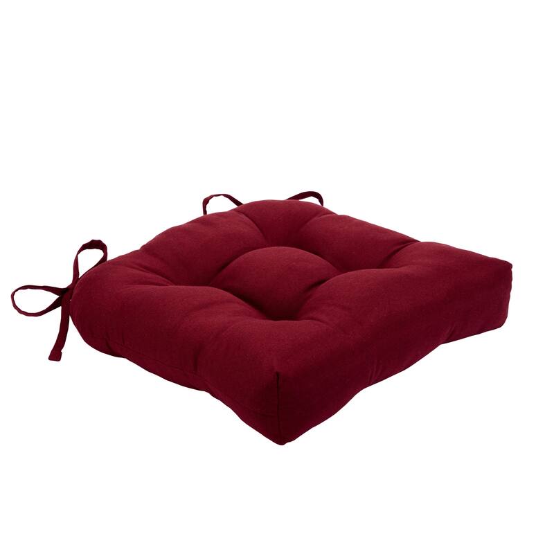 Chase Tufted Chair Seat Cushions - Set of Two
