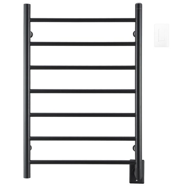 Matte black towel ladder clearance