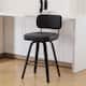 Option Black-Leather Back