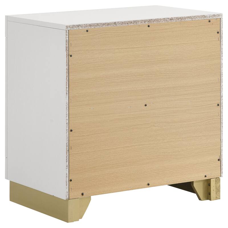 Caraway Contemporary 2-drawer Nightstand