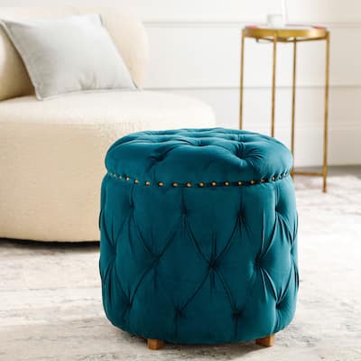 Swetha Luxe Tufted Ottoman