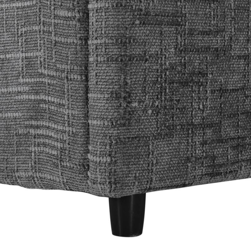 6-Piece U-Shaped Sectional Corner Sofa with Movable Ottoman and Durable Chenille Fabric for Versatile Living Spaces