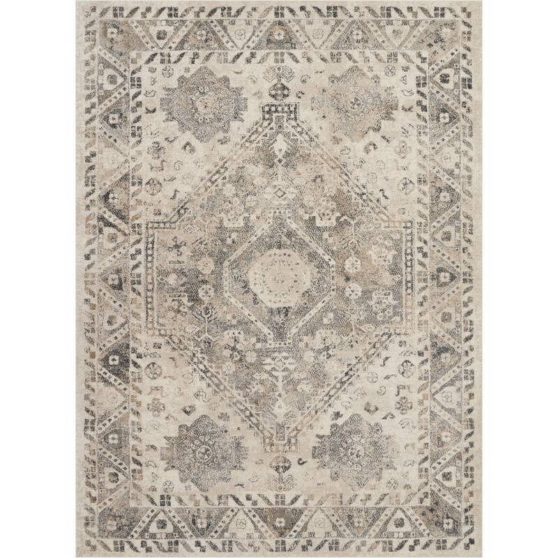 Nourison Fusion Vintage Distressed Area Rug