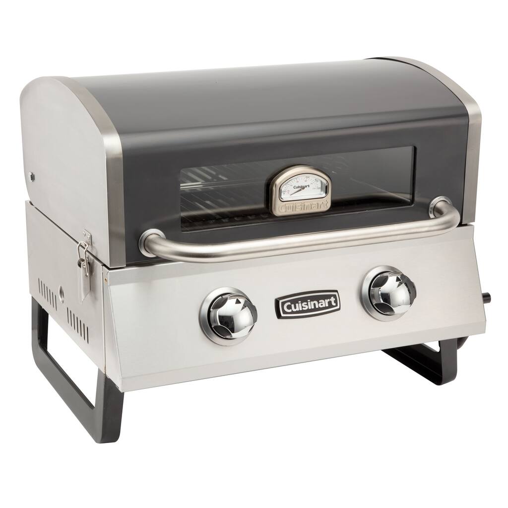 Deluxe Two Burner Portable Propane Gas Grill