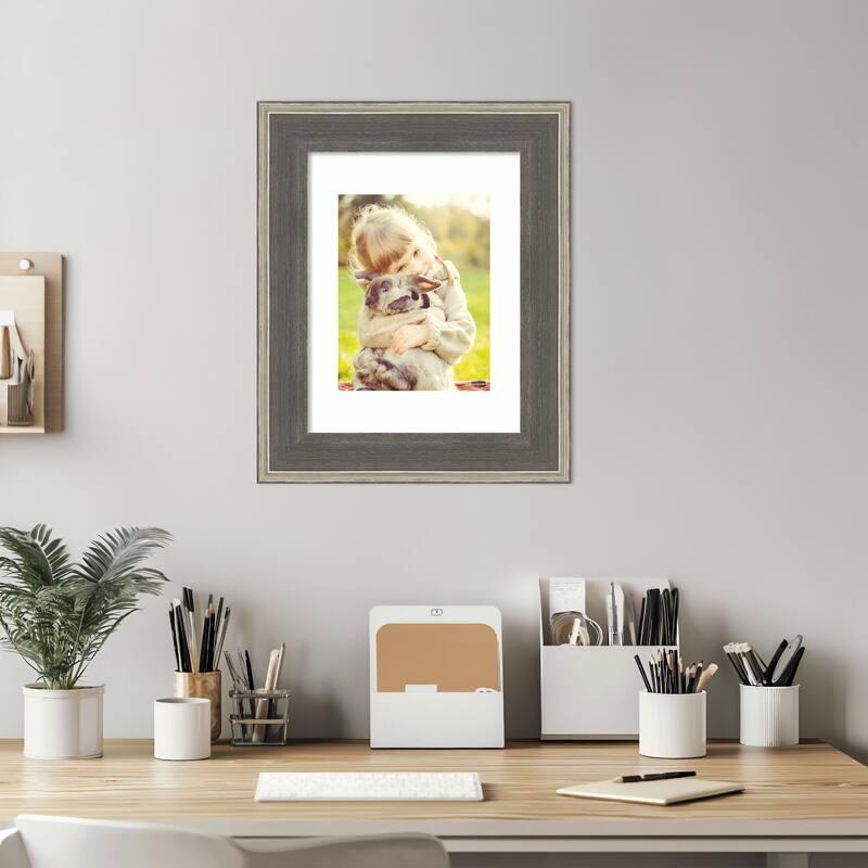 Cottage Grey Silver Picture Frame, Photo Frame