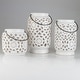 preview thumbnail 6 of 9, Livabliss Pamela Ceramic Small Size Decorative Lantern
