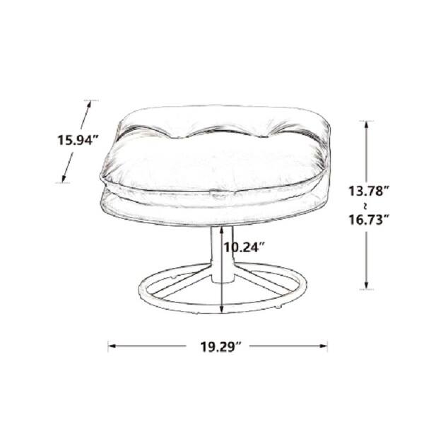 Accent chair TV Chair Living room Chair Beige sofa with OttomanBLACK Bed Bath & Beyond 36052788