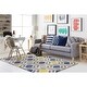 preview thumbnail 1 of 30, Pass Hand-Tufted Retro Geometric Wool Rug (7'6 x 9'6)