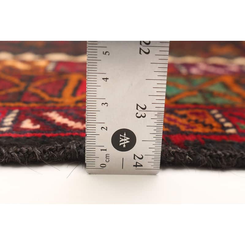 ECARPETGALLERY Hand-knotted Teimani Navy Wool Rug - 3'7 x 6'0