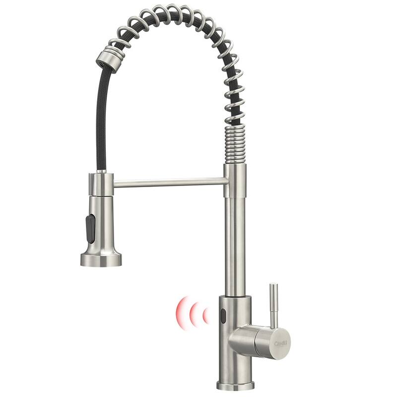 Touchless Kitchen Faucet w/Pull Down Sprayer Motion Sensor Sink Faucet