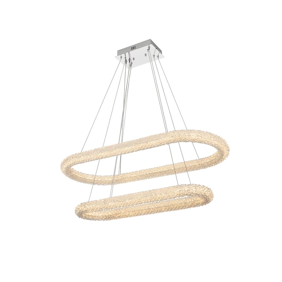 Indigo Home 42 inch Adjustable LED Chandelier