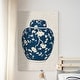 preview thumbnail 8 of 8, Blue & White Ginger Jar-Premium Gallery Wrapped Canvas