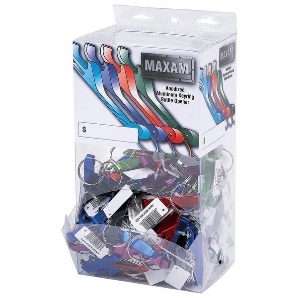 Shop Maxam 100pc Bottle Opener Keychains In Countertop Display