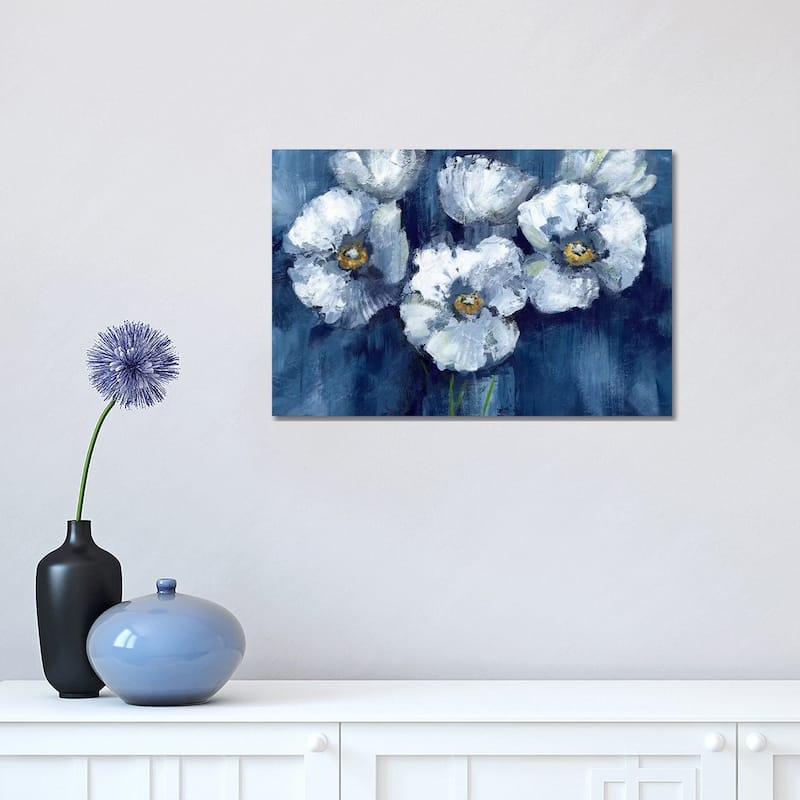 iCanvas "Blooming Poppies" by Nan Canvas Print - 12x18x1.5