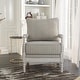 preview thumbnail 3 of 7, Quince Farmhouse Fabric Padded Beaded Armchair by Furniture of America