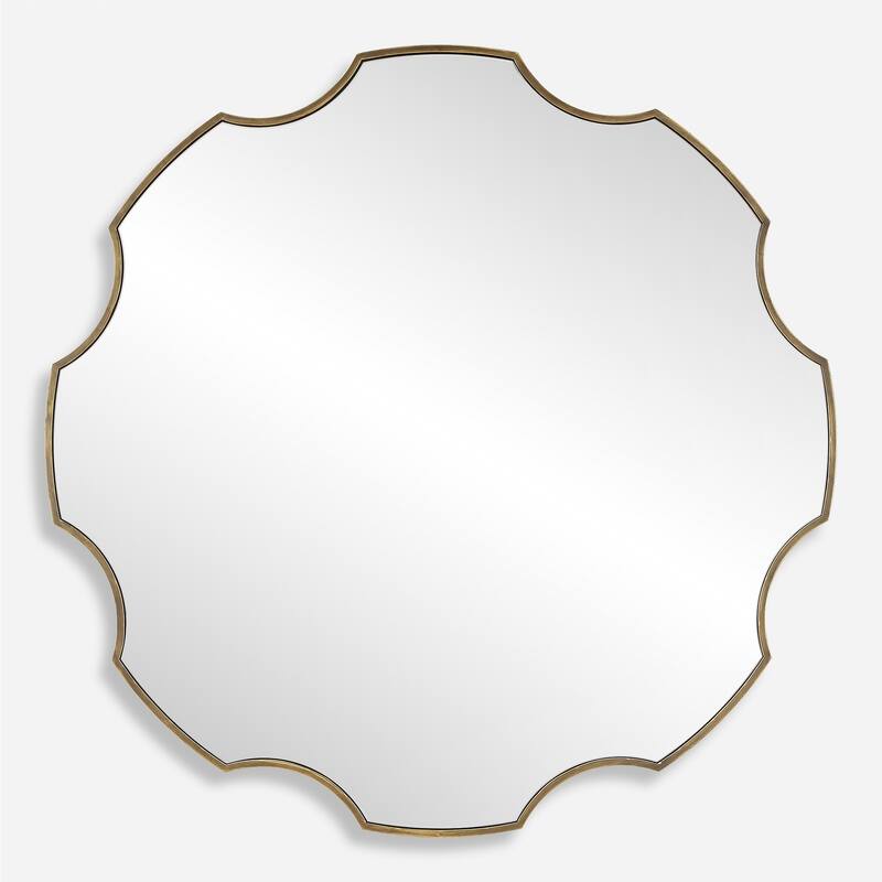 Uttermost Gearing Up Bronze Mirror - 39.375'' H X 39.375'' W X 2'' D