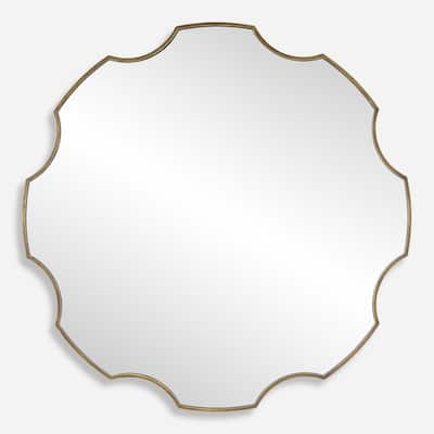 Uttermost Gearing Up Bronze Mirror - 39.375'' H X 39.375'' W X 2'' D