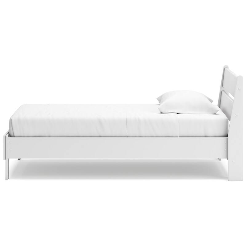 Signature Design by Ashley Socalle White Panel Platform Bed