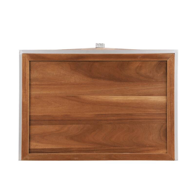 Christopher Knight Home - Ravenwood MDF Nightstand with Diamond-Edge Drawers and Heavy-Duty Base