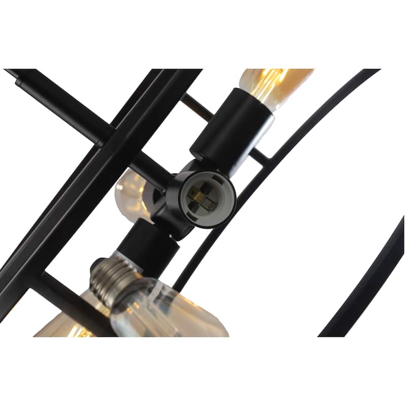 4-light Oil Rubbed Bronze Hanging Pendant