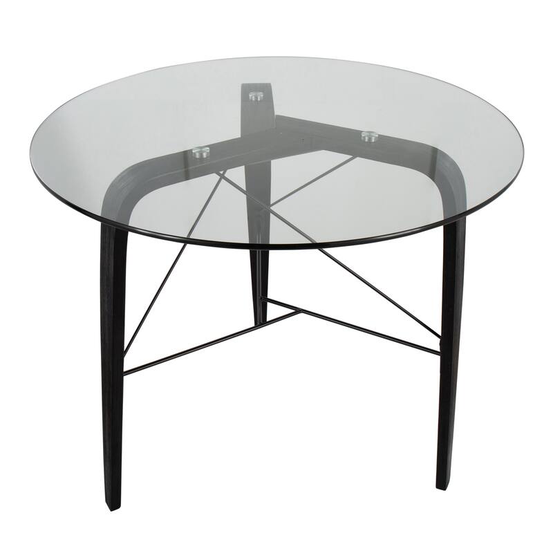 Carson Carrington Culnady Mid-Century Modern Round Dinette Table