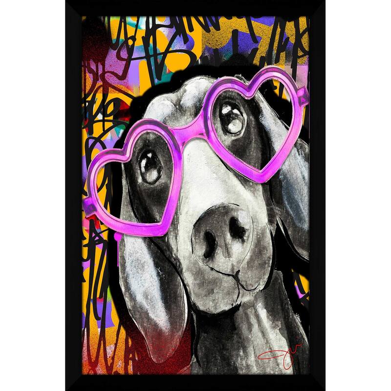 "Daschund" by Jodi Print on Acrylic