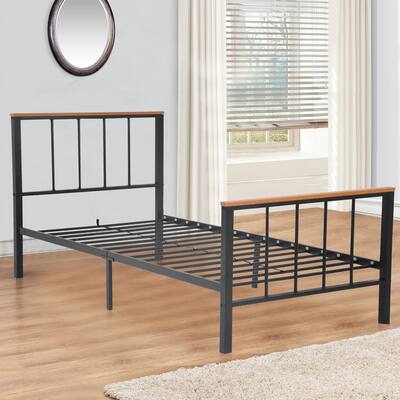 Metal Platform Twin Bed Frame