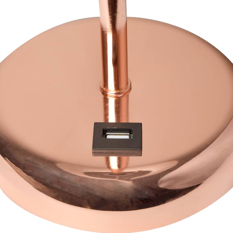Simple Designs 19.5" Desk Lamp with Feit LED Bulb Included - 19.50