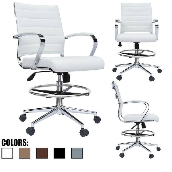 Shop Black Chair With Arms Stools For Counter Height Bar Office