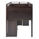 preview thumbnail 26 of 44, Twin Pine Loft Bed with Rolling Cabinet and Desk