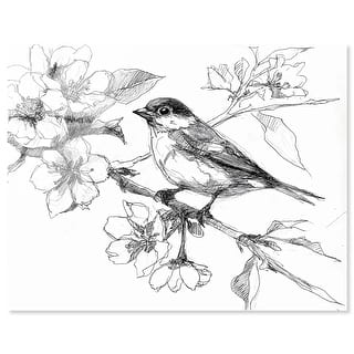 Botanical Sketch II Botanical Art Acrylic Print by Art Remedy